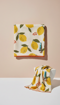 Cotton Scarf in Sunny Lemon